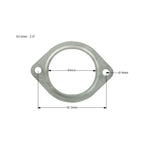 2.5" Exhaust Gasket - 2 Bolt