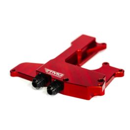 Valve Cover Breather Adapter PCV RTMG Performance for 1.8 2.0 TSI EA888 AN10 Red
