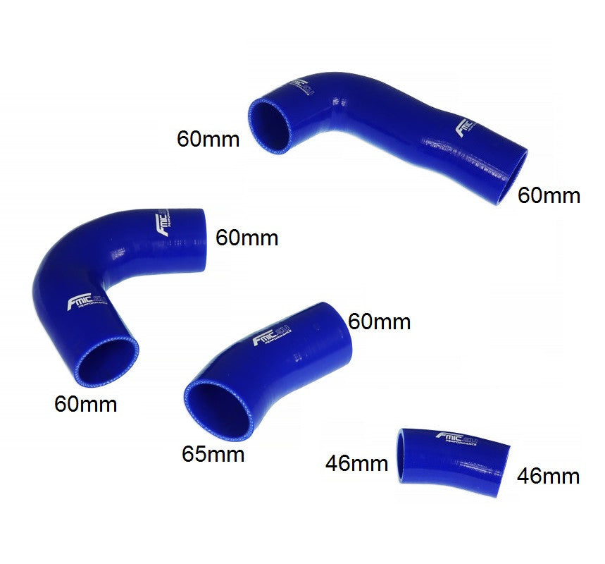 Kit de manguitos de silicona para intercooler FMIC.EU para VW Golf MK7 R GTI 2.0 TSI 2013-2020