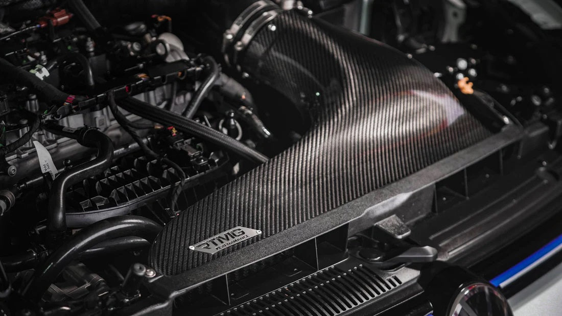 Kit de admisión de carbono RTMG Performance Ultimate Edition para VW Golf MK8 GTI/R Stage 1