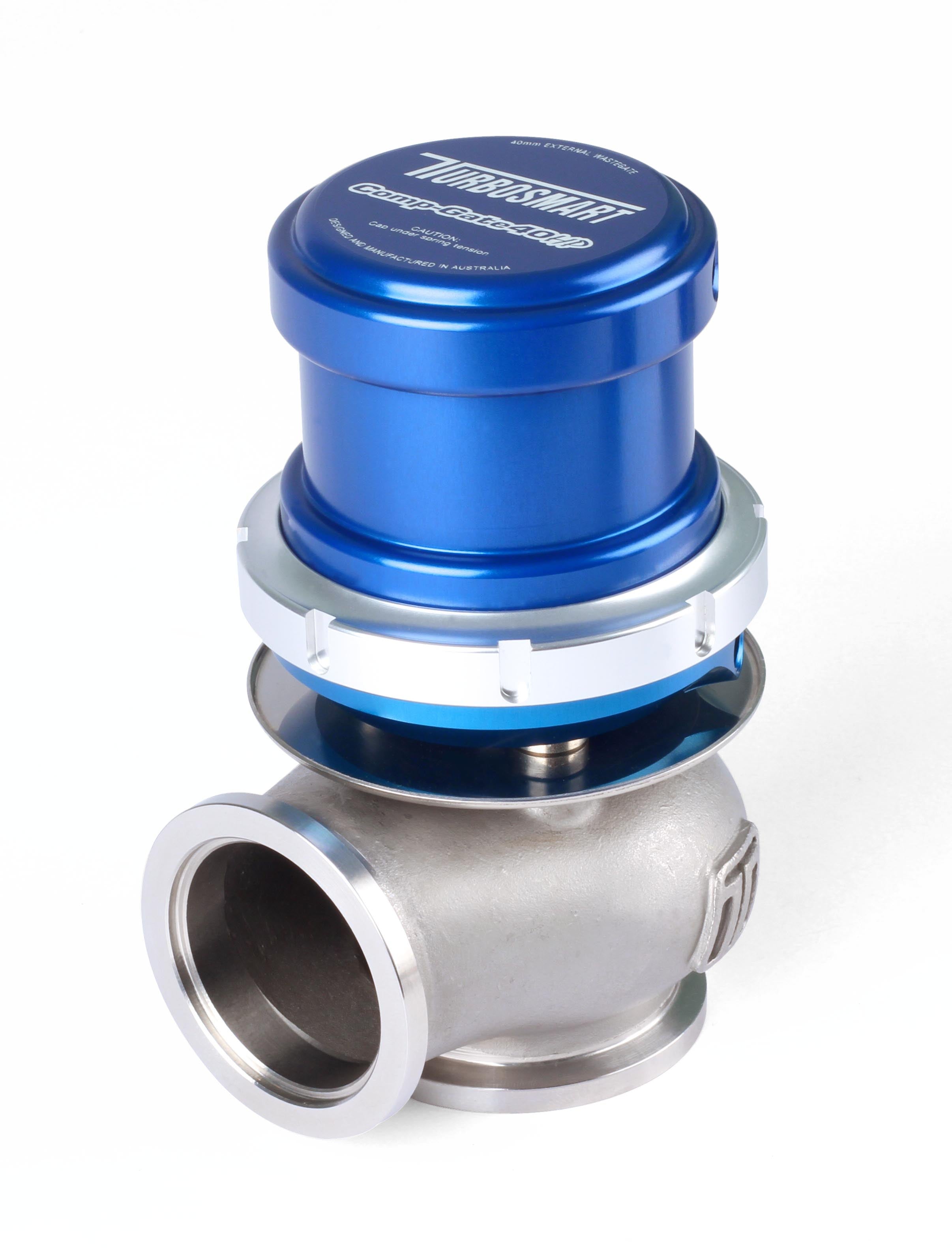 Válvula de descarga Turbosmart Comp-Gate40 HP 35PSI - Azul
