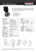 Wastegate Turbosmart TS-0553-1502 Gen-V eWG45 electrónica Hyper-Gate45