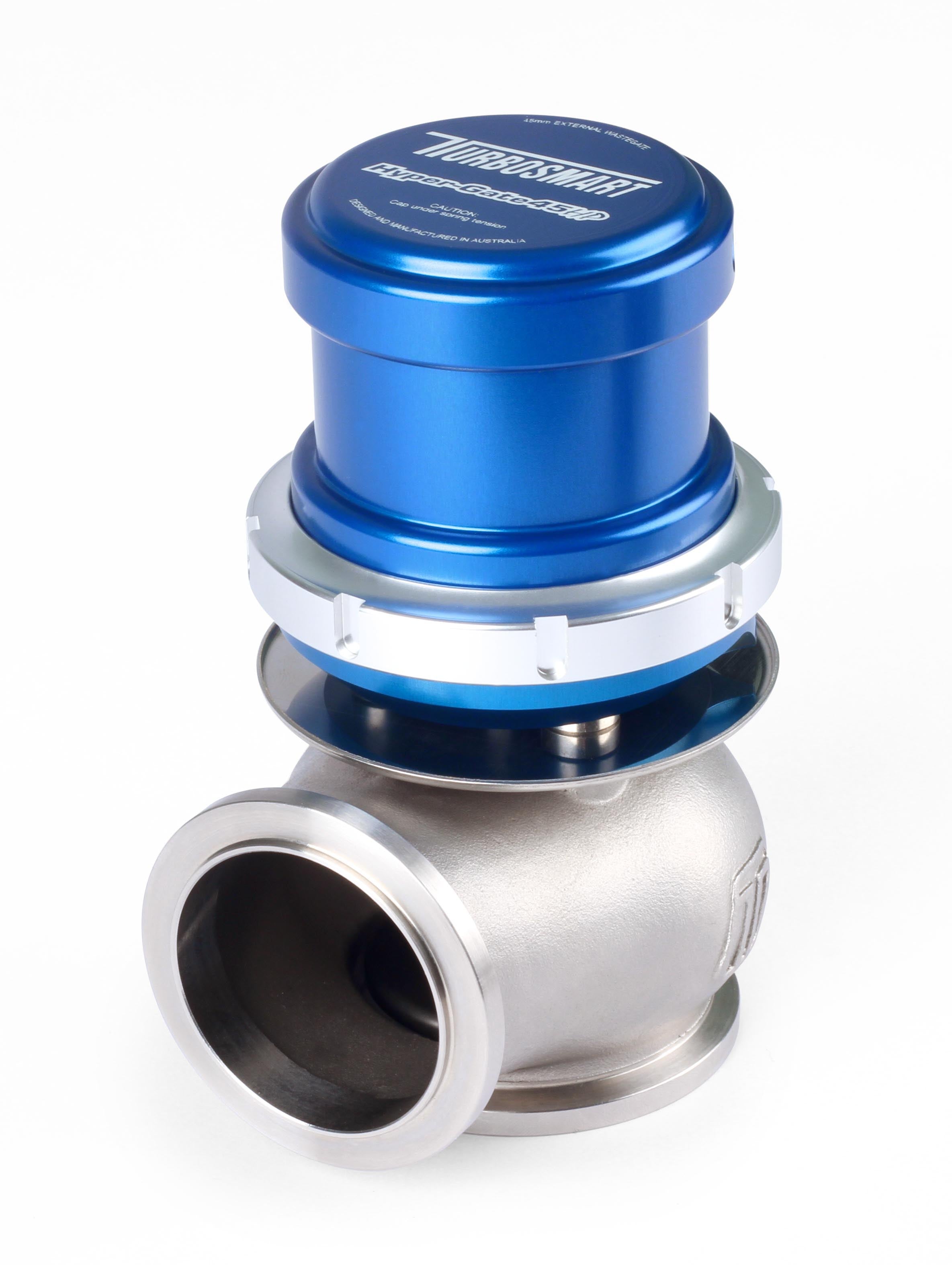 Válvula de descarga Turbosmart Hyper-Gate45 HP 35PSI - Azul