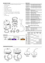 Wastegate Turbosmart WG60 GenV Powergate 60 7psi azul