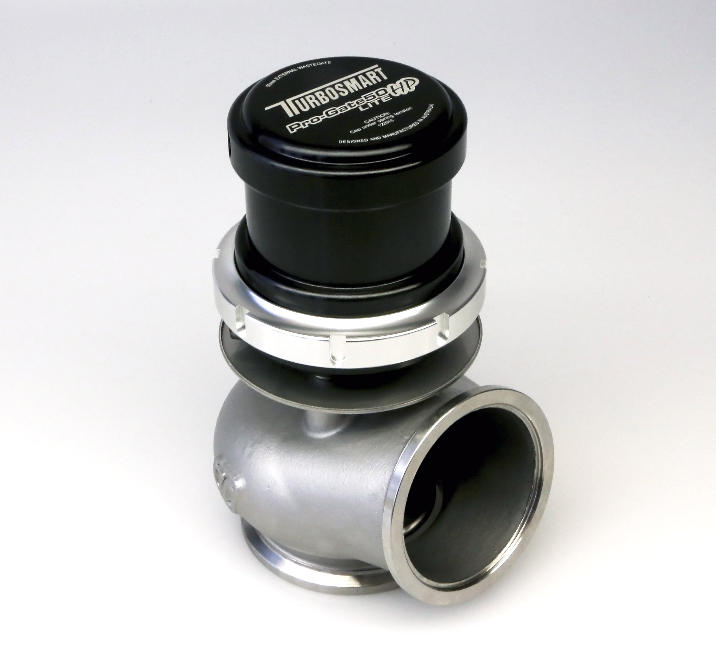 Válvula de descarga Turbosmart Pro-Gate50 Lite 35PSI - Negra