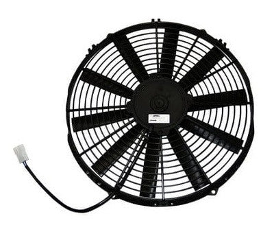 Ventilador axial aspirante de radiador Spal 12V VA08-AP10/C-23S (350 mm)