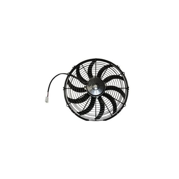 Ventilador de refrigeración axial para radiador SPAL 12V VA08-AP71/LL-53A (350 mm)