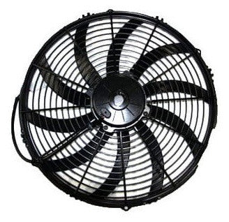 Ventilador axial aspirante de radiador SPAL 12V VA18-AP71/LL-59A BT KS (385 mm)