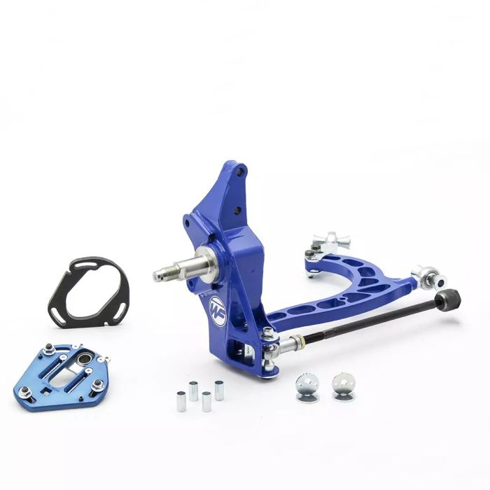 Kit de bloqueo de ángulo de derrape delantero V2 para Nissan S13 con reubicación de la cremallera de dirección Wisefab
