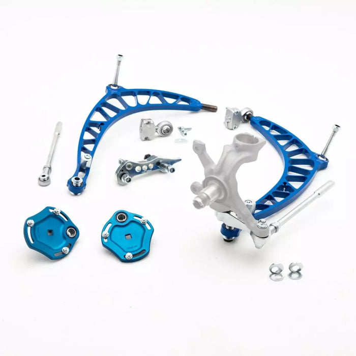 Kit de bloqueo de ángulo de drift de largo recorrido delantero para BMW E46 E46M V2 Wisefab