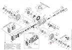 Winters Tuerca autoblocante con brida 7/16-20 7177N