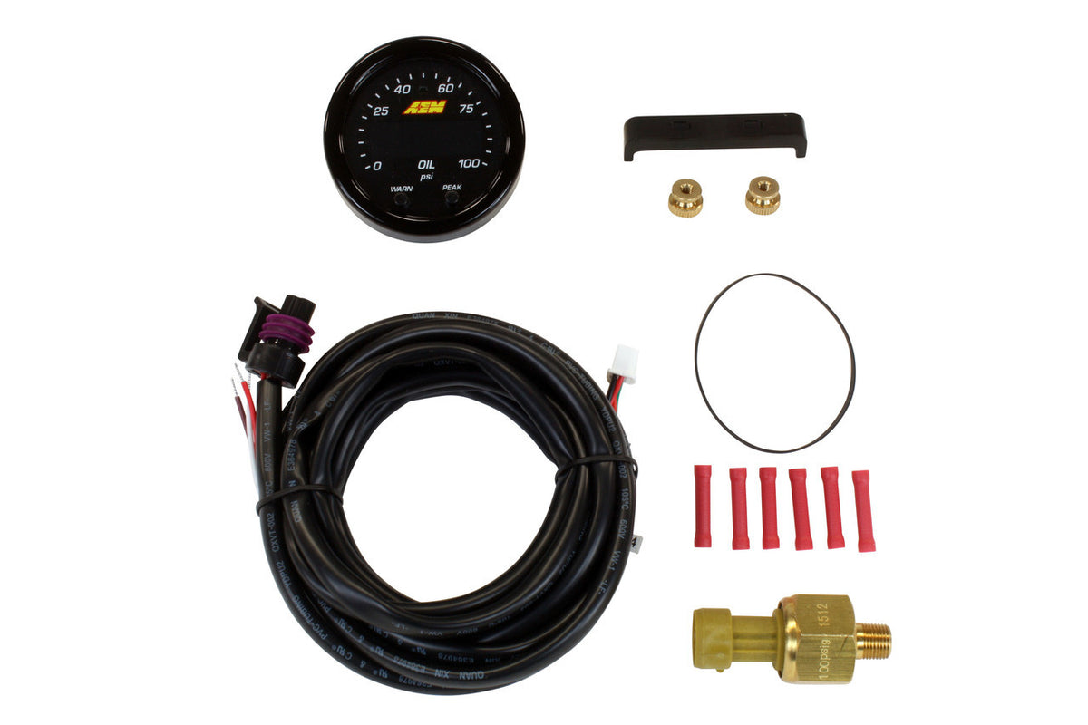 Manómetro AEM X-Series de presión de aceite/combustible AEM 30-0301