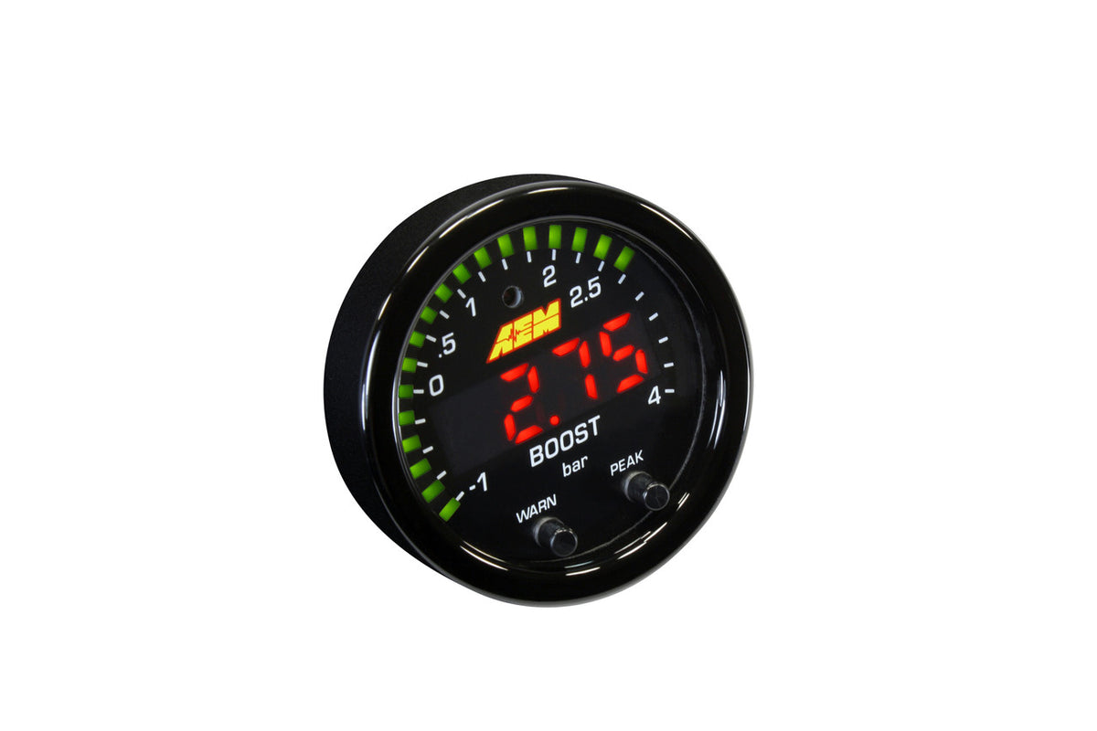 Manómetro de presión AEM X-Series 0~15 psi AEM 30-0309