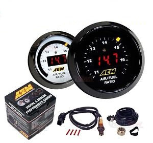 Reloj AEM AFR con sonda wideband Bosch AEM 30-4110