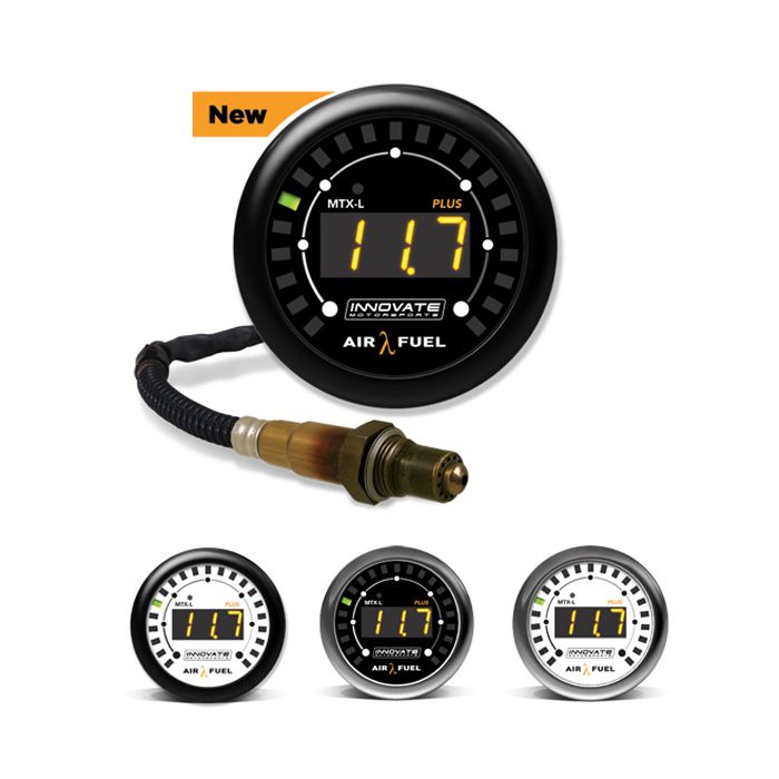 Indicador digital AFR MTX-L PLUS, Innovate con banda ancha – cable de 2,5 m INO 3918
