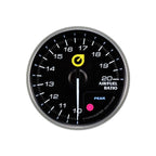 Nuevo indicador AFR de Auto Gauge de 52 mm, color ámbar.