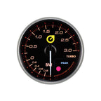 Nuevo indicador de presión de turbo para Auto Gauge de 60 mm, color ámbar.