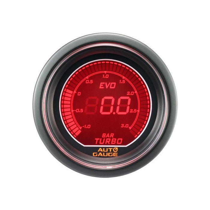 Nuevo indicador de presión de turbo Auto Gauge EVO