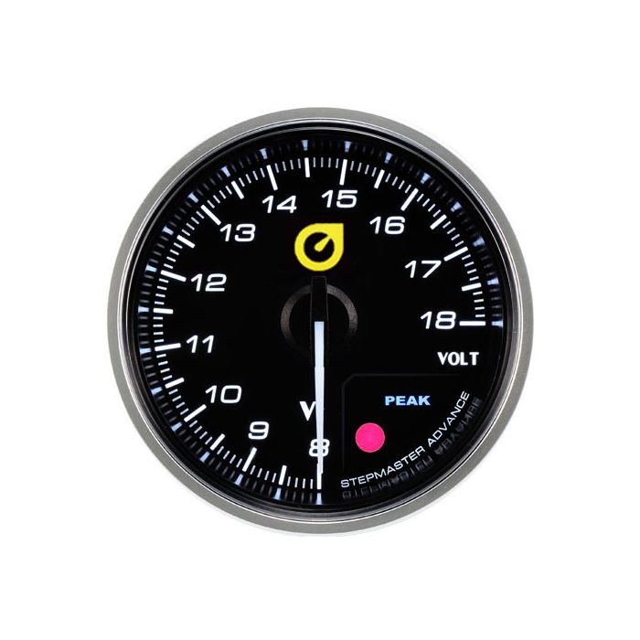Nuevo indicador de voltaje para automóvil de 52 mm, color ámbar.