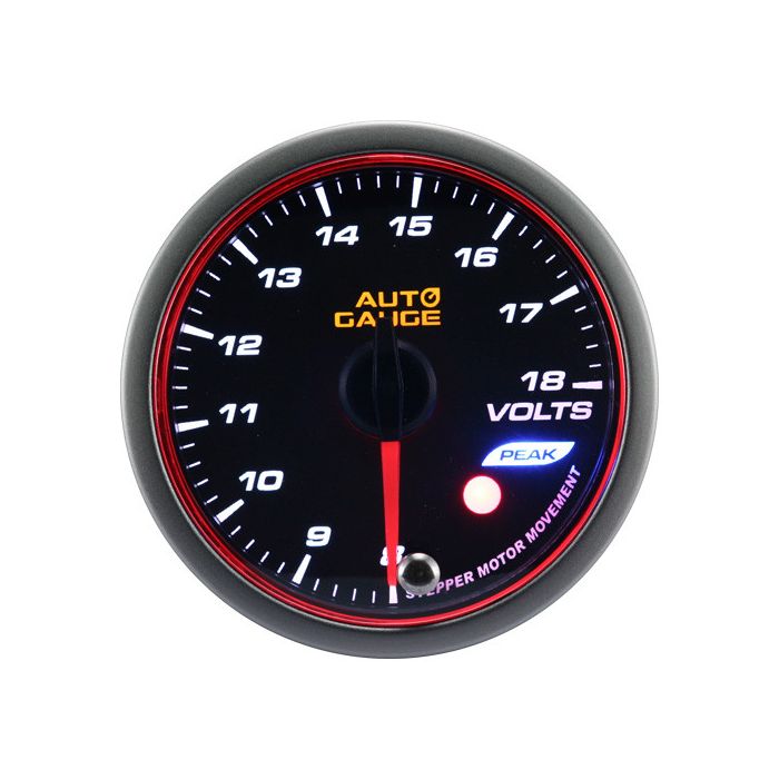 Nuevo indicador de voltaje para motor paso a paso de la serie Peak de 60 mm, color ámbar.