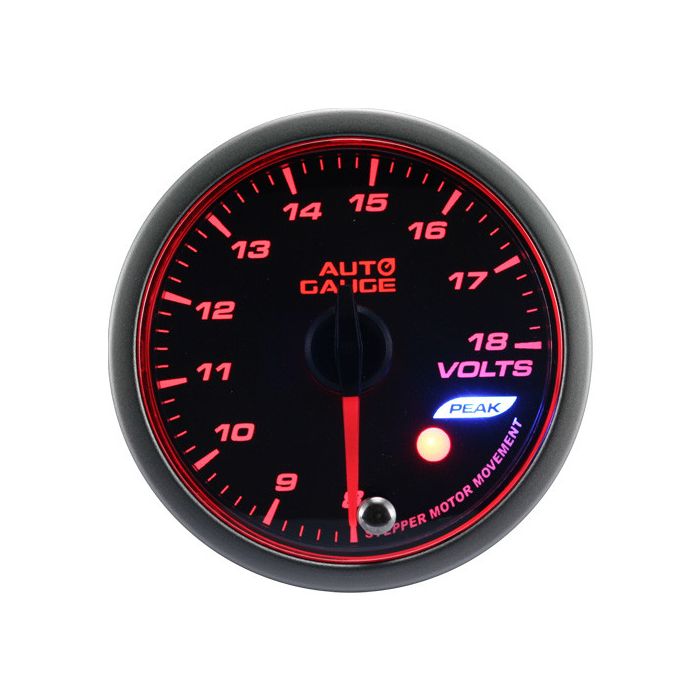 Nuevo indicador de voltaje para motor paso a paso de la serie Peak de 60 mm, color ámbar.