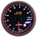 Nuevo indicador de tacómetro para automóvil con motor paso a paso, serie Peak, 52 mm, color ámbar.
