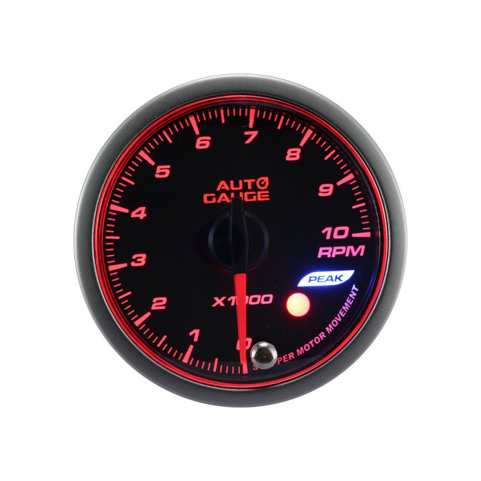 Nuevo indicador de tacómetro para automóvil con motor paso a paso, serie Peak, 60 mm, color ámbar.