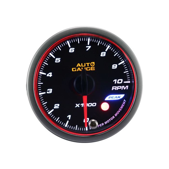 Nuevo indicador de tacómetro para automóvil con motor paso a paso, serie Peak, 60 mm, color ámbar.