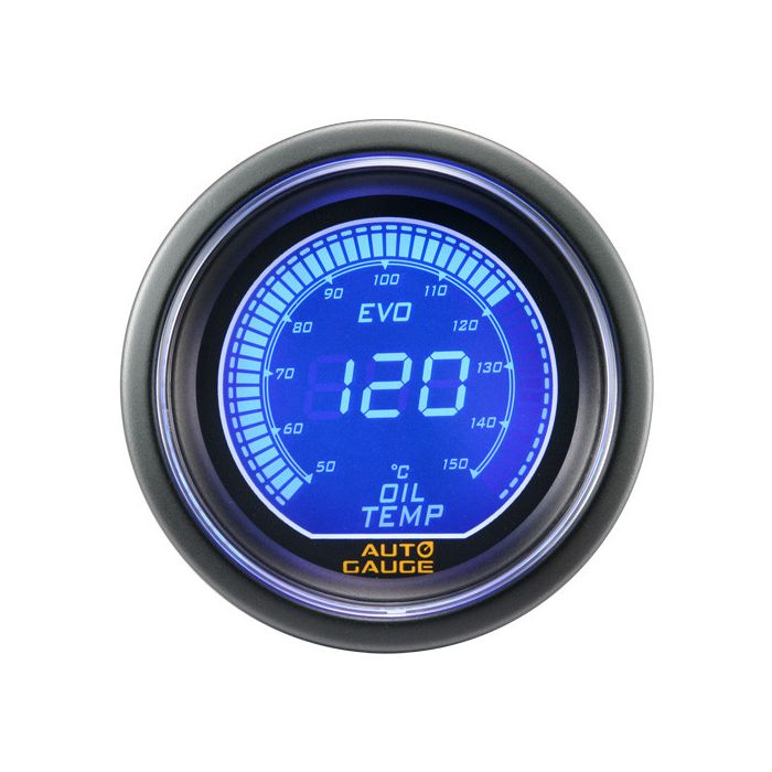 Nuevo indicador de temperatura del aceite de la serie EVO de Auto Gauge