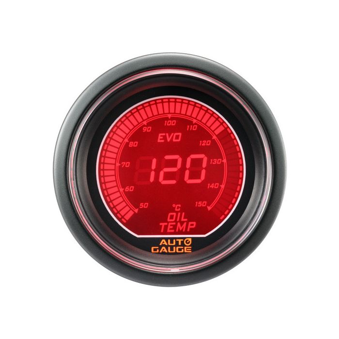 Nuevo indicador de temperatura del aceite de la serie EVO de Auto Gauge