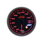 Nuevo indicador de temperatura de aceite Auto Gauge con motor paso a paso, serie Peak, 60 mm, color ámbar.