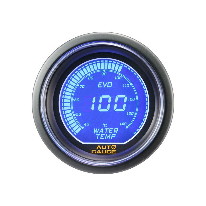 Nuevo indicador de temperatura del agua de la serie Auto Gauge EVO