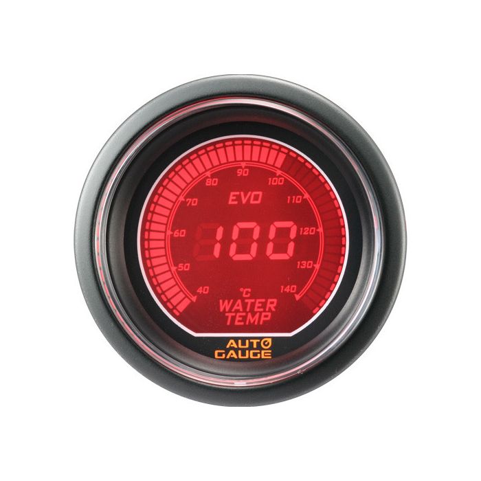 Nuevo indicador de temperatura del agua de la serie Auto Gauge EVO