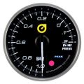 Nuevo indicador de vacío para auto de 52 mm, color ámbar.