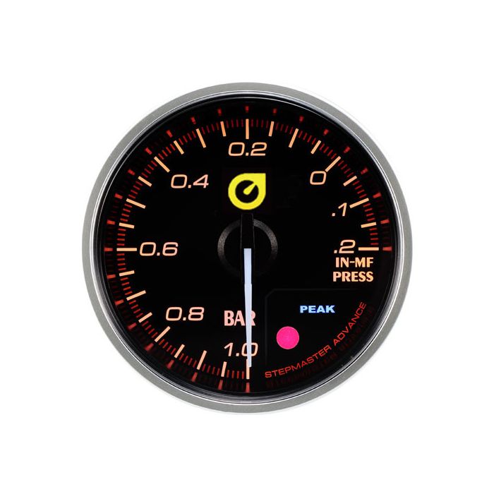 Nuevo indicador de vacío para auto de 60 mm, color ámbar.