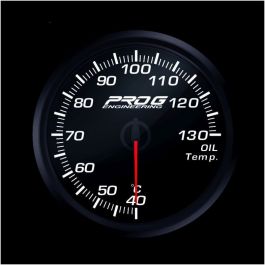 Pro G Race Series 2 RC gauge, oil temperature °C WHITE 60mm