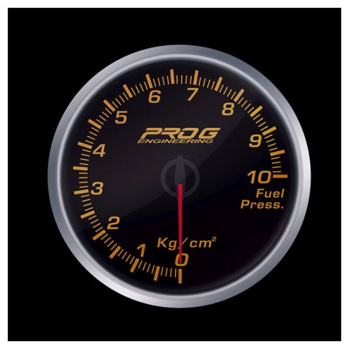 Wskaźnik Pro G Race Series 2 RS, presión de combustible Kg/cm2 ROJO 60mm