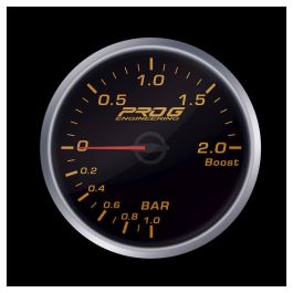 Wskaźnik Pro G Race Series 2 RS,  Boost 2 Bar RED 52mm