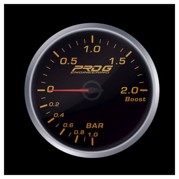 Wskaźnik Pro G Race Series 2 RS, Boost 2 Bar ROJO 52mm