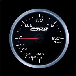 Wskaźnik Pro G Race Series 2 RS,  Boost 2 Bar WHITE 52mm