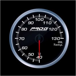 Wskaźnik Pro G Race Series 2 RS, oil temperature °C WHITE 60mm