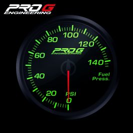 Pro G Race Series RC gauge, fuel pressure PSI GREEN 60mm