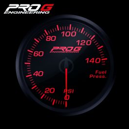 Pro G Race Series RC gauge, fuel pressure PSI RED 52mm