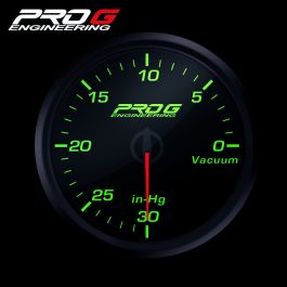 Pro G Race Series RC gauge, Vacuum GREEN 52mm