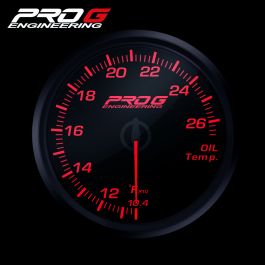 Pro G Race Series RC gauge, oil temperature °F RED 60mm