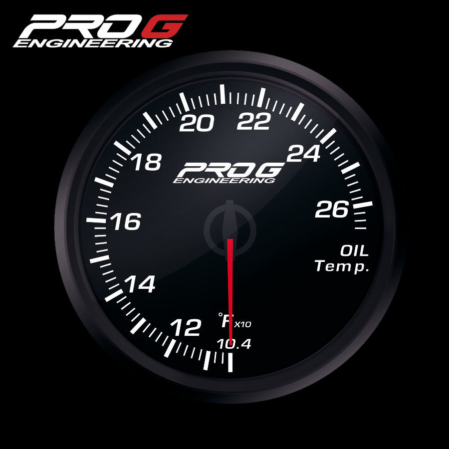 Manómetro Pro G Race Series RC, temperatura de aceite °F 52 mm
