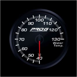 Pro G Race Series RC gauge, water temperature °C WHITE 52mm