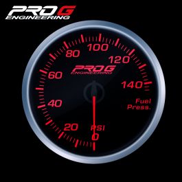 Pro G Race Series RS gauge, fuel pressure PSI RED 52mm