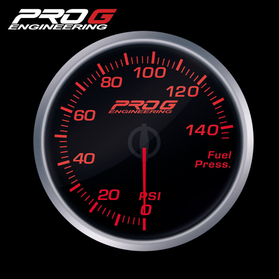 Manómetro Pro G Race Series RS, presión de combustible PSI 60 mm
