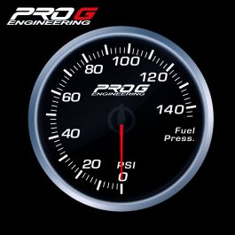Pro G Race Series RS gauge, fuel pressure PSI WHITE 60mm